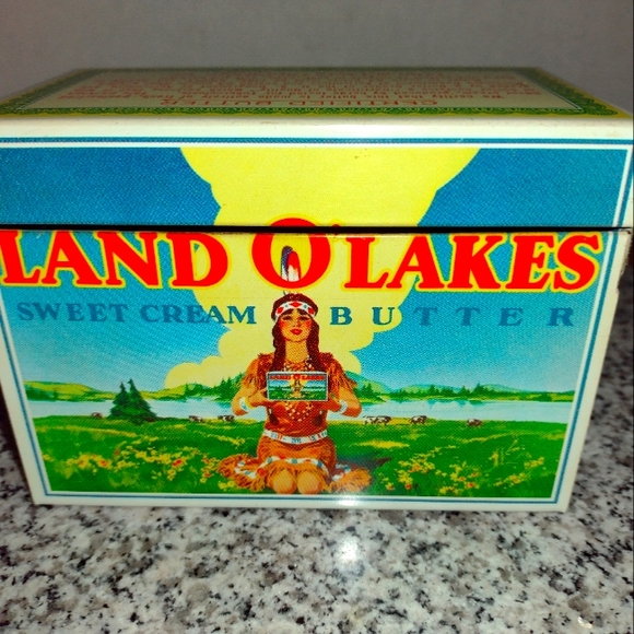 Land O'Lakes Sweet Cream Butter Recipe Box with Alphabet Card-ex Recipe Cards. - Picture 7 of 9